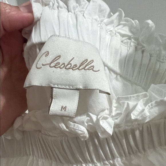 Cleobella White Ruffle Dress - Picture 2 of 3
